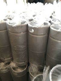 barillet de bière d'acier inoxydable de 20L USA sixième avec la copie de logo soudant deux fois le cou