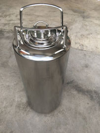 Barillet adapté aux besoins du client de brew à la maison de solides solubles, barillet bébête de 5 gallons avec la valve de décompression et couvercles